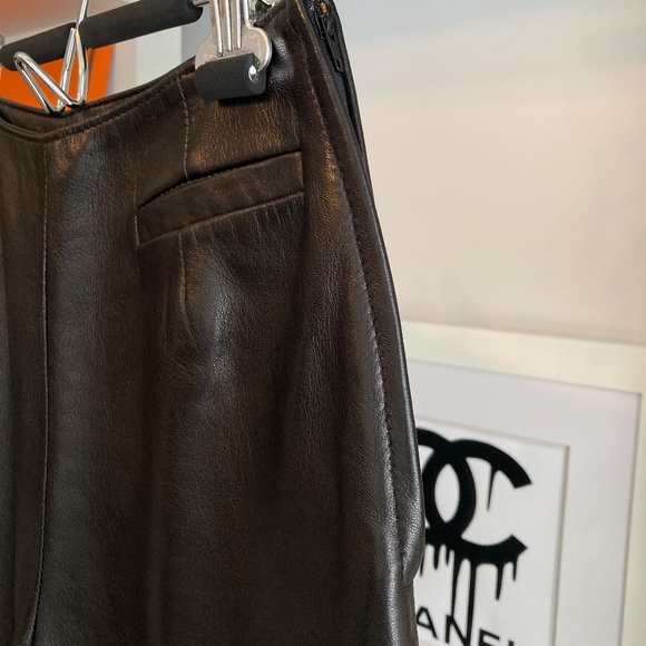 🆕 🖤 DANIER LEATHER PANTS - Picture 2 of 7